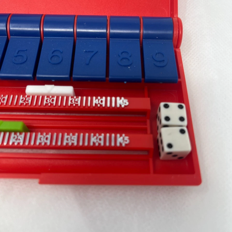Vintage Shut the Box Game: Travel Edition - Milton Bradley COMPLETE - Image 4 of 4