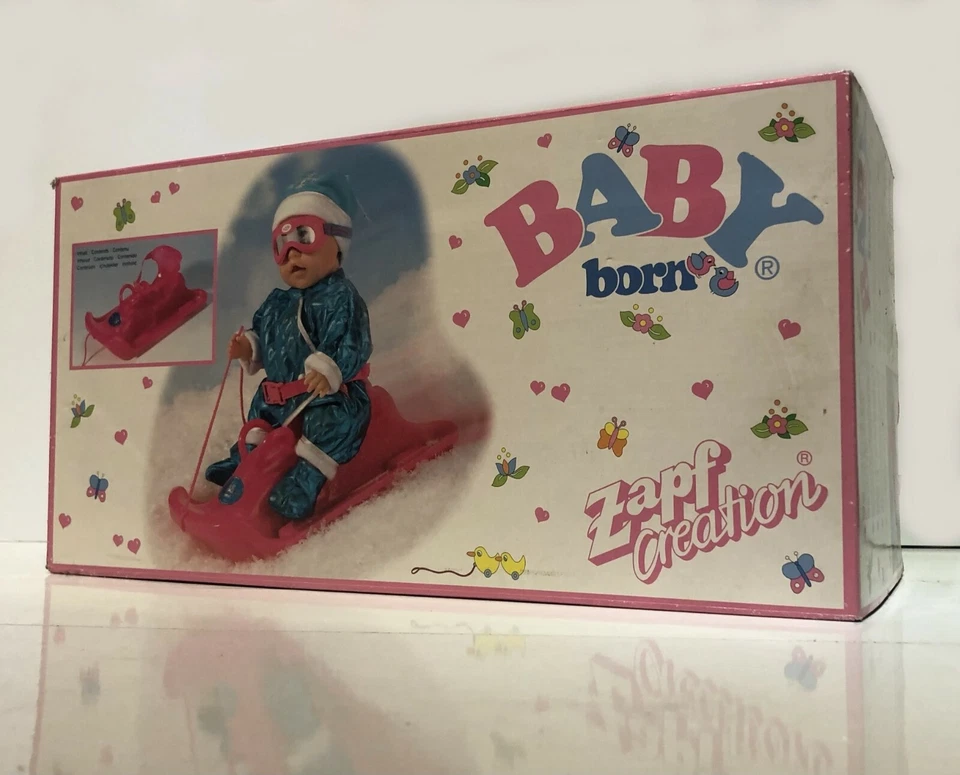 Zapf Creation Baby Born Schlitten Originalverpackt