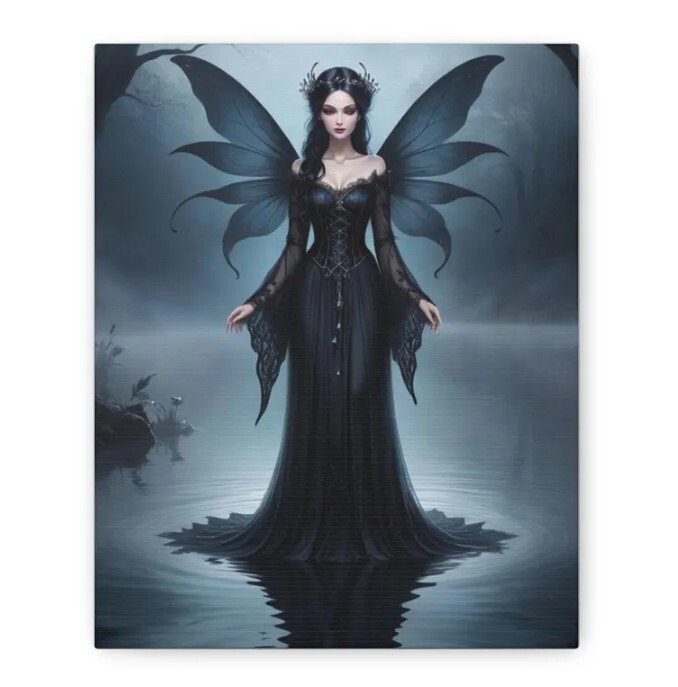 Darkwater Fairy Fantasy Wall Art for Enchanted Home Decor