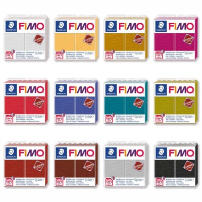 STAEDTLER Modelliermasse Fimo leather effect Ledereffekt 57g [wählbar]