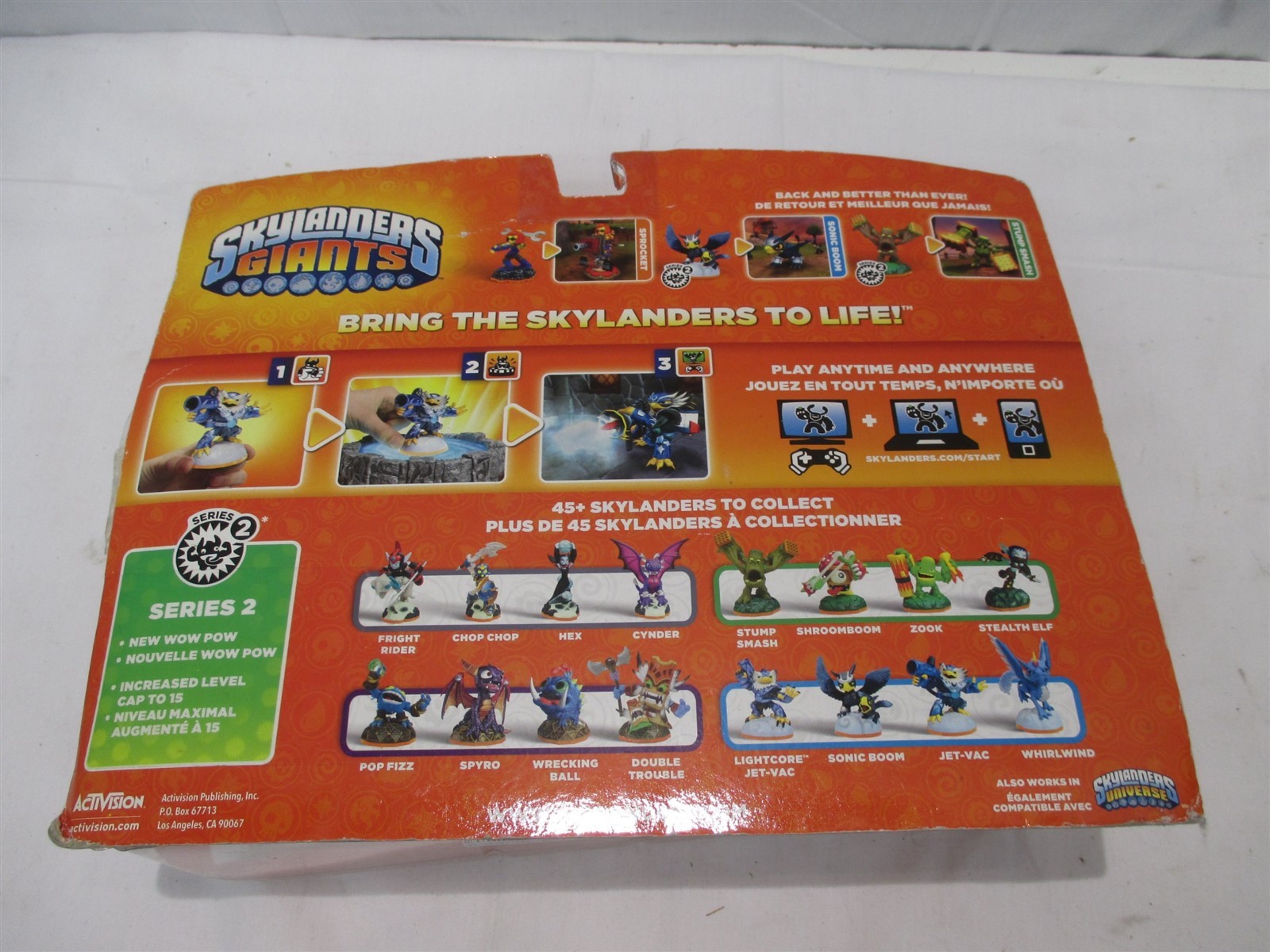 Skylanders Giants Video Game Figure 3-Pack Sprocket, Sonic Boom & Stump 