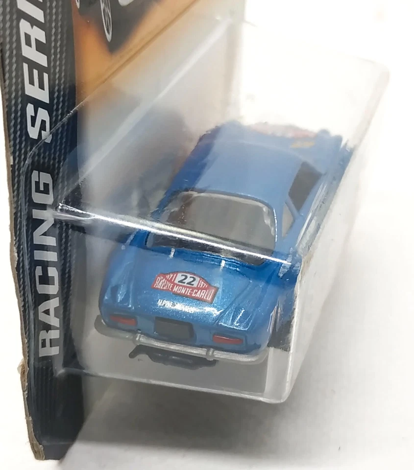 Majorette Renault Alpine A110 Vintage no .22 Blue 1:53 (3") in Long Package - Image 4 of 4