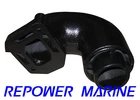 Exhaust Riser for Mercruiser 2.5 L, 3.0 L, 3.0 LX, Replaces #: 12076