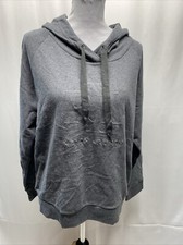 Ralph Lauren Women  s XL Gray Front Logo Sweatshirt