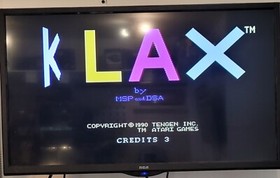 Klax (TurboGrafx-16, 1990) Tested