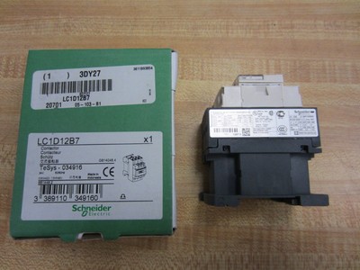 Schneider LC1-D12-B7 Telemechanique Contactor LC1D12B7