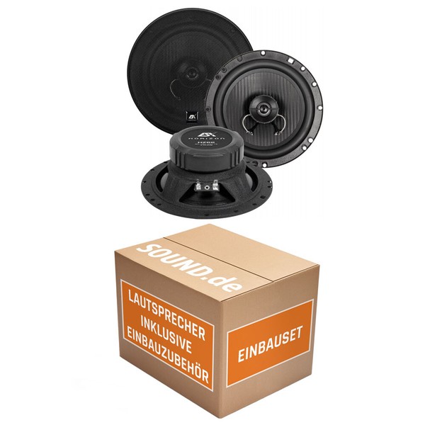 ESX Lautsprecher FüR Opel Insignia 16Cm Koax Auto KFZ Boxen Einbausatz Einbauset-image