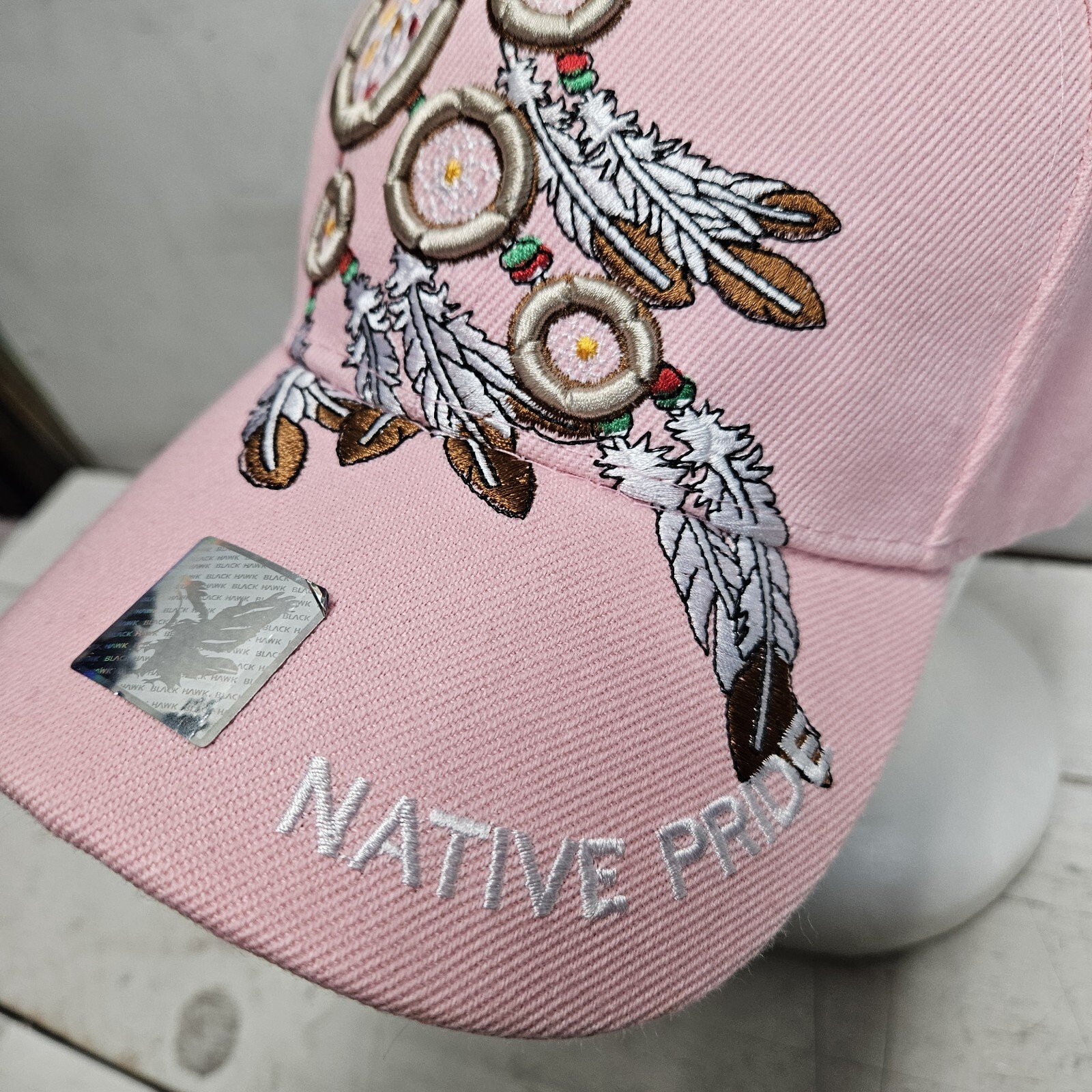 2 Native Pride Embroidered Strapback Hats Indigen… - image 10