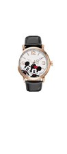 Disney Mickey  Minnie Shinny Rose Gold Vintage Articulating Alloy Watch.