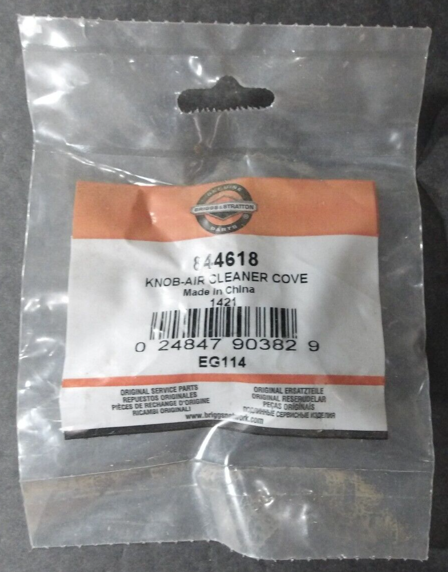 New Briggs & Stratton 844618 Air Cleaner Cover Knob Genuine OEM Service