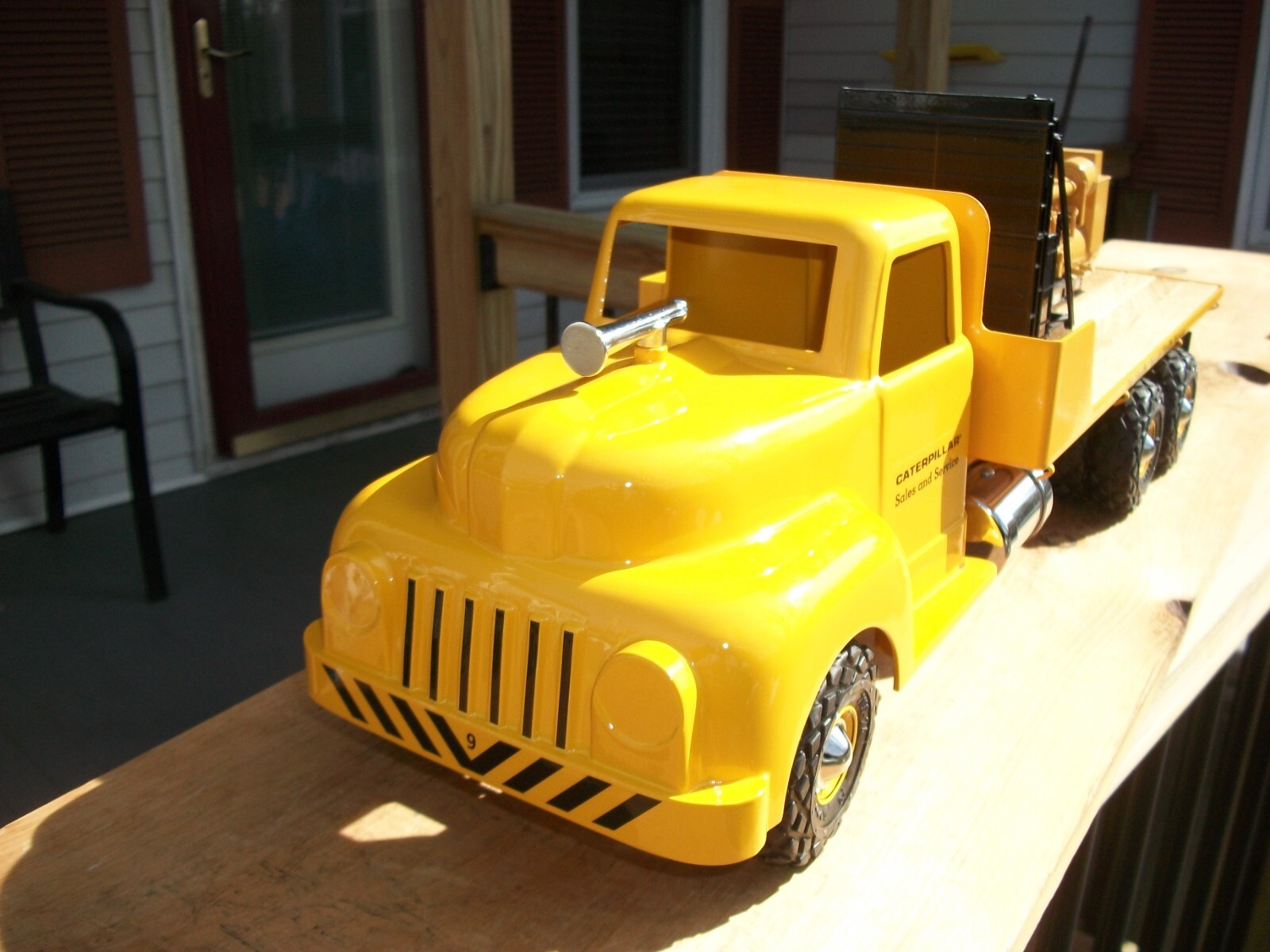 All American Toys Caterpillar Service Delivery 1 Of 100 W/Box & W/Cat