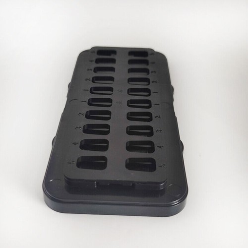Faccette dentali pretrattamento cerotto scatola portaoggetti denti ceramica portatile 1/3/5 pz - Foto 9 di 11
