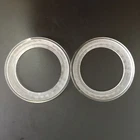 2 Pcs 3" 3 inch Acrylic Transparent Speaker Ring Speaker Mounting Spacer Ring