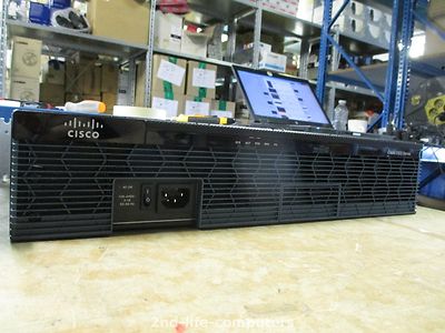 Cisco 2911 Series 2900 Modular Ethernet ISR SECURITY  Router 1X POWER SUPPLLY