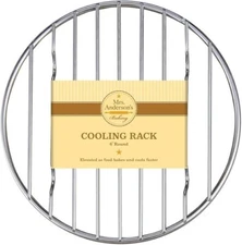 Mrs. Anderson’s Baking Professional Cooling Rack, Round, 6-Inches