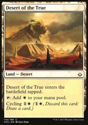 Magic the Gathering MTG Desert of the True (174) Hour of Devastation   LP