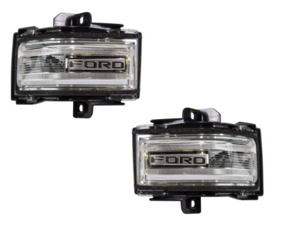 NEW OEM 17-22 Ford Super Duty Rear View TT Mirror-Turn Signal Lens L&R PAIR