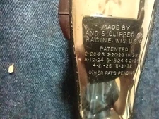 Andis Master type M Clipper Used