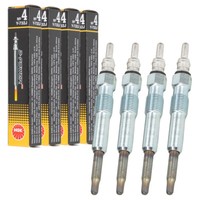 4X Ngk 5605 Y-732J D-POWER 4 GlüHkerze FüR Vw Golf 3 4 Passat Sharan 1.9 Sdi/Tdi