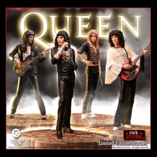 Queen II (Set of 4) Statues KnuckleBonz Rock Iconz - Only 3,000 Made!