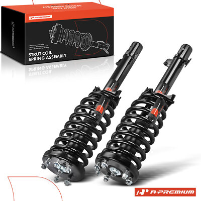 A-Premium Front Strut w/ Coil Springs Assembly for Honda Accord 2008-2012 3.5L