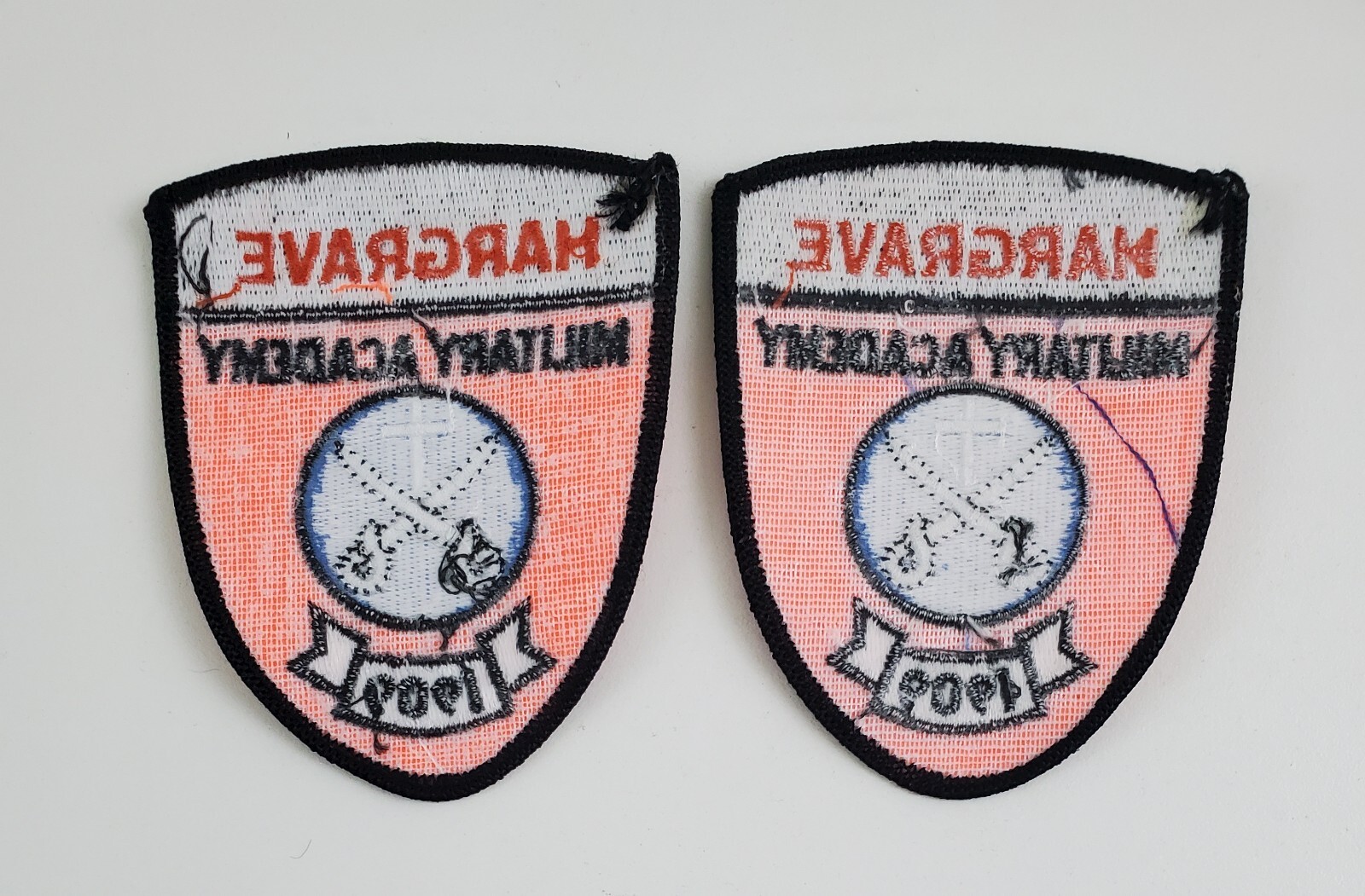 Hargrave Military Academy Chatham Virginia School Patch Lot VA Vtg New