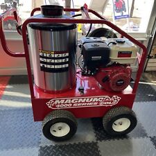 Mi-T-M Hot Water Pressure Washer 1500 psi GH-1502-LM10 LP Fire Burned 1.8  gpm