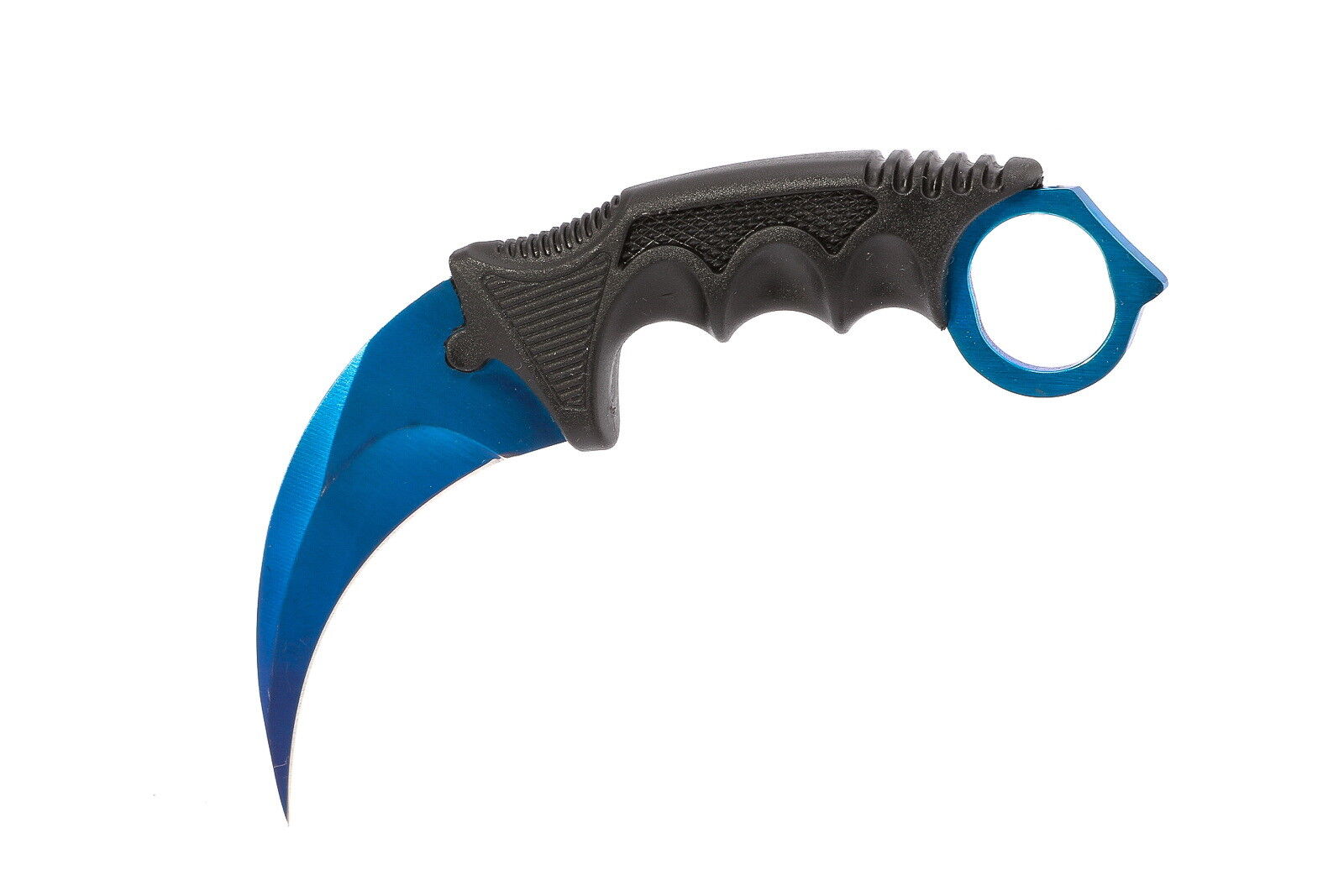 Csgo Karambit Knife Blue Steel Real Knife Skins Csgo Collector Knife Gaming Fn Ebay