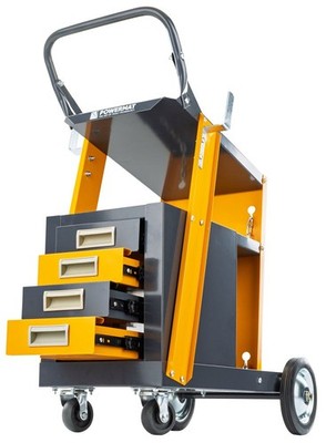 Schweißgerätewagen Werkstattwagen Schweißwagen powermat PM-WSP-100T1