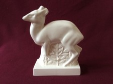 JOHN SKEAPING WEDGWOOD SIGNED STANDING DEER FIGURE  IN VGC.