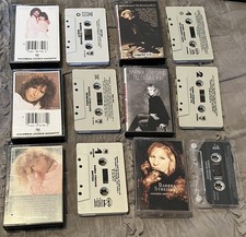 BARBRA STREISAND Cassette VINTAGE Tape Lot of 6 Memories  Broadway  Guilty 