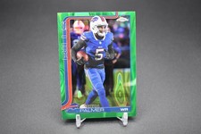 2025 Topps Chrome #31 Joshua Palmer Green Lava /99 Buffalo Bills READ!!