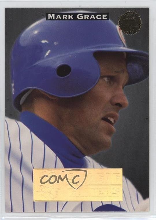 1994 Leaf Gamers Mark Grace #6 0t2