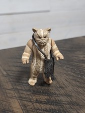 Vintage 1983 Kenner Star Wars Logray Ewok Medicine Man Figure W  Bag