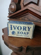 Ivory Soap Bar Large Size Proctor & Gamble Vintage 1940's Advertising ~ Orig Pkg