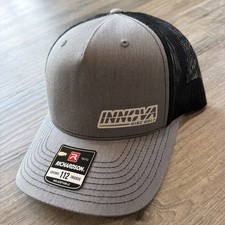 Innova Disc Golf Gray White Trucker Hat New