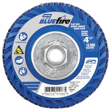 Norton Co 66623341086 Flap Disc,13,300 Rpm,36 Grit,27-Type,Pk2