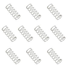 Small Compression Spring 10 mm OD 0.6 mm Wire 25 mm Free Length Pack of 10 