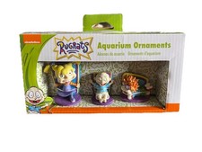 BNIB Nickelodeon RUGRATS fish aquarium ornaments Tommy, Chuckie  Angelica