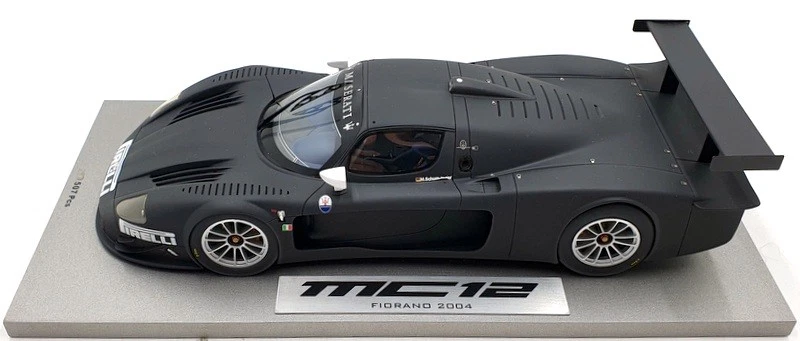BBR 1/18 Scale Resin P1801B - Maserati MC12 Fiorano 2004 M.Schumacher Black - Image 4 of 4