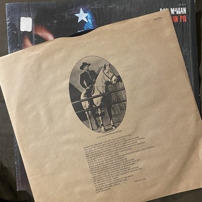 DON McLEAN American Pie - 1971 1st Press United Artists LP - VG+