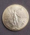 Photo of a 1945 Mexico 50 Pesos Gold from an eBay listing that sold on Jun 3, 2026