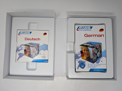 Assimil German With Ease Complete Box Set Book 4 CDs Learn Deutsch B2