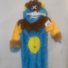 Fuzzy Wuzzy Blue Monster Two Piece Toddler Costume by Rubies 12-18 months