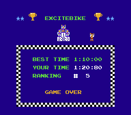 Excitebike [5 Screw] - NES [Cartridge Only]