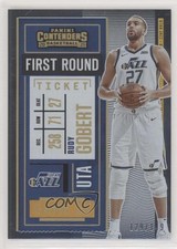 2020-21 Panini Contenders First Round Ticket 129/149 Rudy Gobert #61 gd1