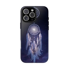 Tinta de teléfono - Funda para iPhone/Galaxy/Pixel - Atrapasueños púrpura