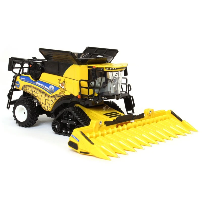 1/64 New Holland CR8.90 combinación de orugas con 2 cabezales, 2018 Farm Show ERTL 13940 Foto 2 de 4