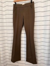 Veronica Beard Olive Green Army Isle Flare Pants size 4 Capsule Quiet Luxury