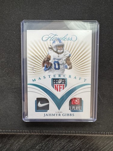 Jahmyr Gibbs 2025 Flawless 1/1 Triple Patch